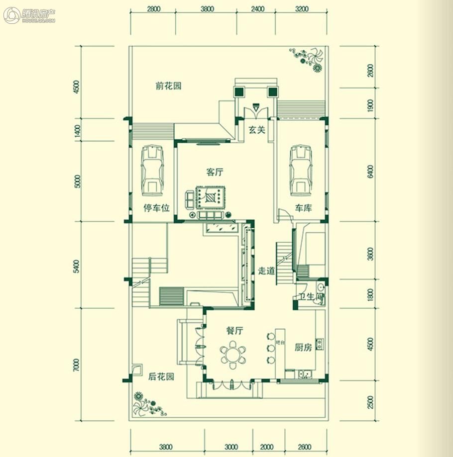 > 桃源艺境户型图