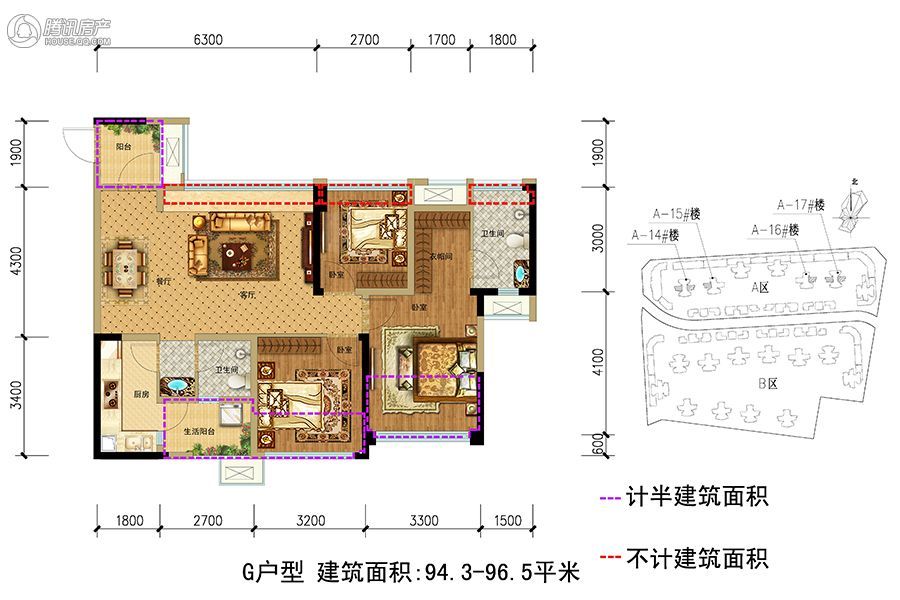 > 保利林语溪户型图