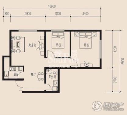 > 金港国际怡园户型图