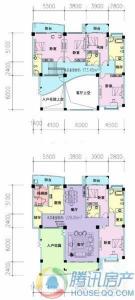 1. e?府经济学_...居室博仕后悦府E1户型图1 02 06单元 博仕后悦府户型图