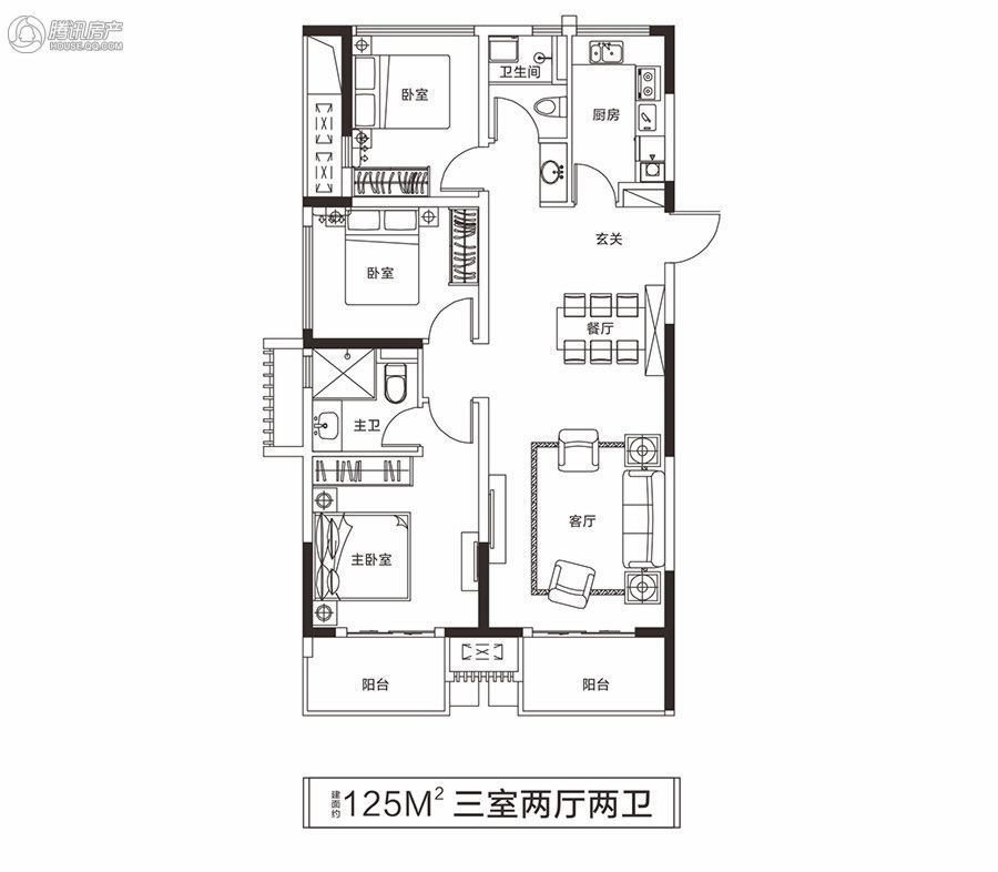 > 大正水晶森林户型图