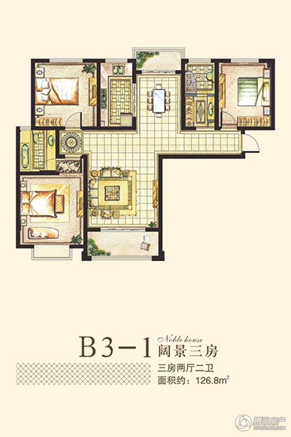 > 中辰万和城户型图