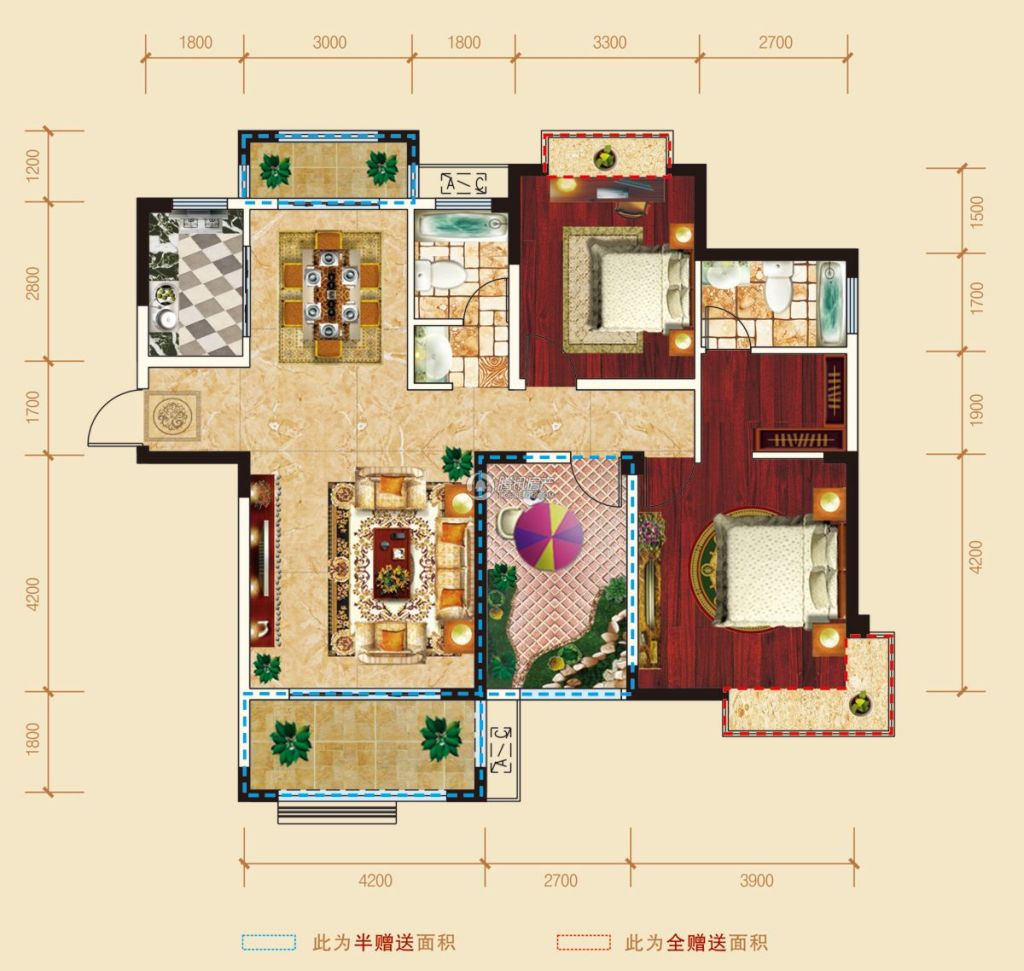 万融领秀城户型图