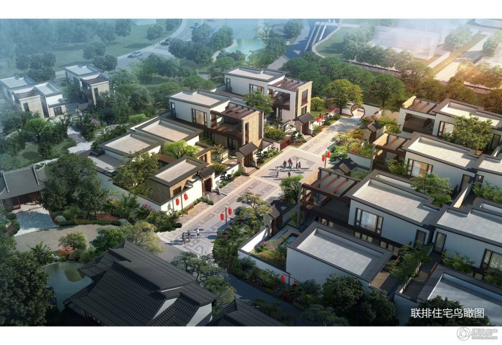 方圆·东江月岛建面90-150平米合院别墅预计4月推出