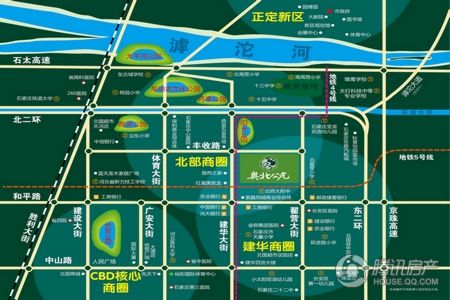 奥北公元区位图