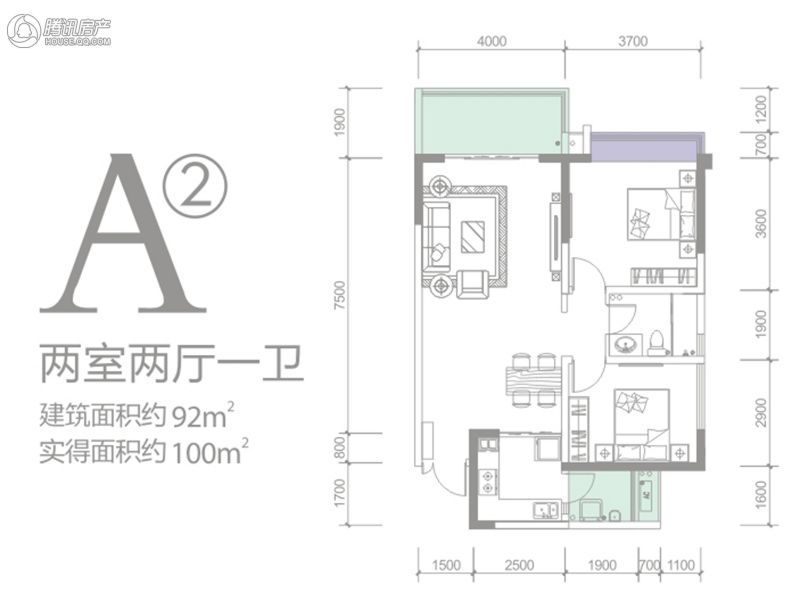 > 都城雅颂居户型图