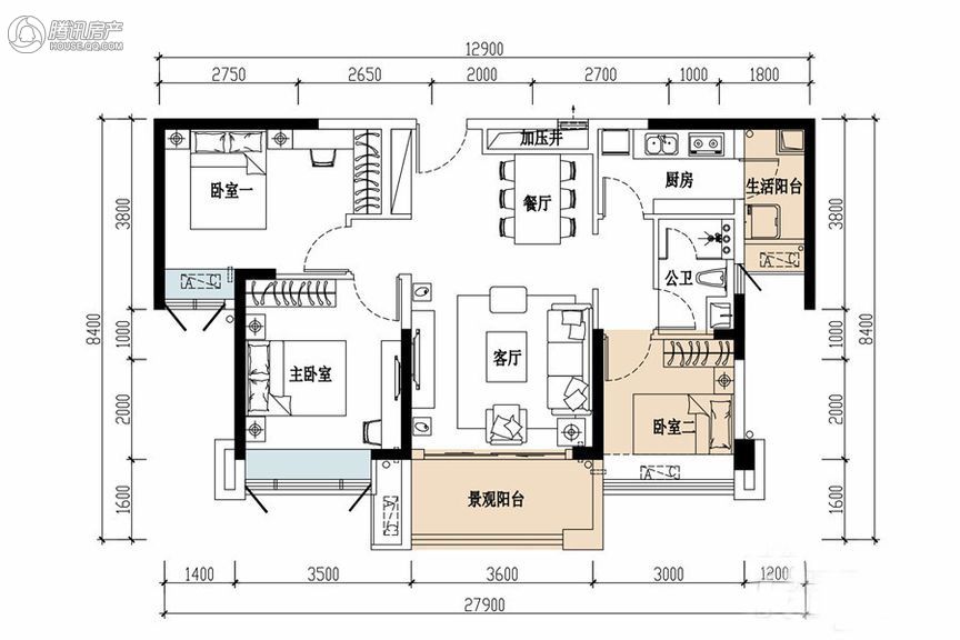 海伦堡·海伦湾户型图