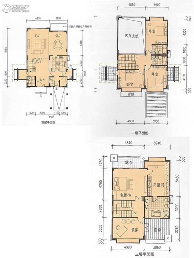 > 和记黄埔逸翠庄园户型图