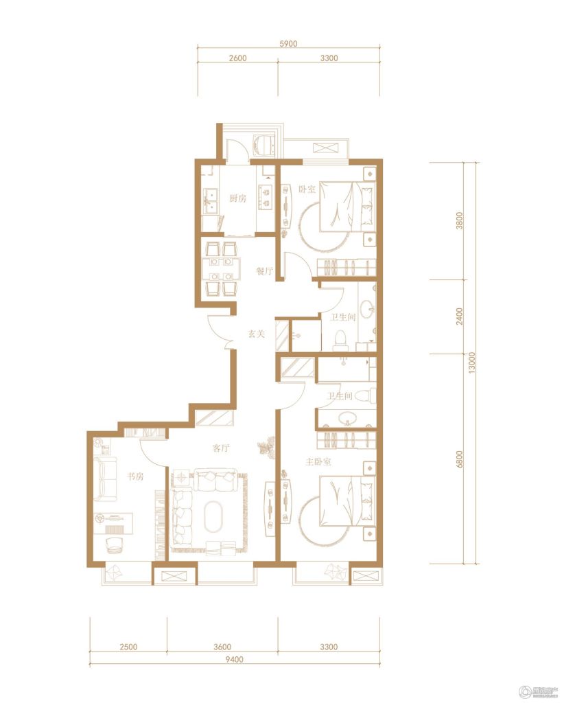 > 京投发展·公园悦府户型图