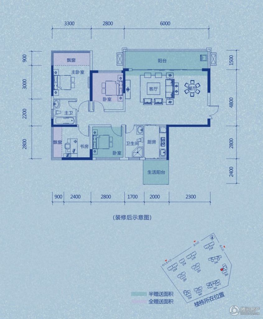 > 中国铁建江湾山语城户型图