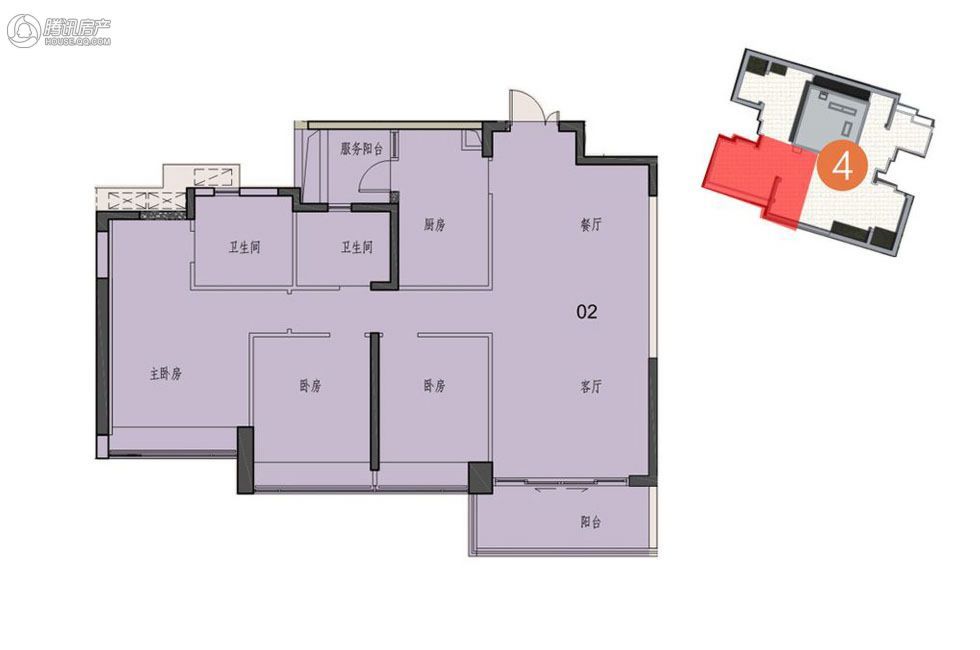 > 合景新鸿基泷景户型图