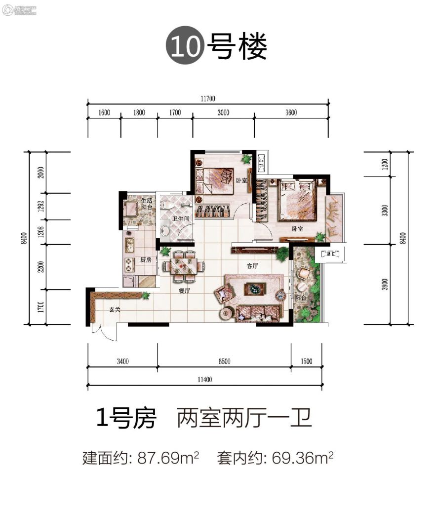 > 建工依山郡户型图