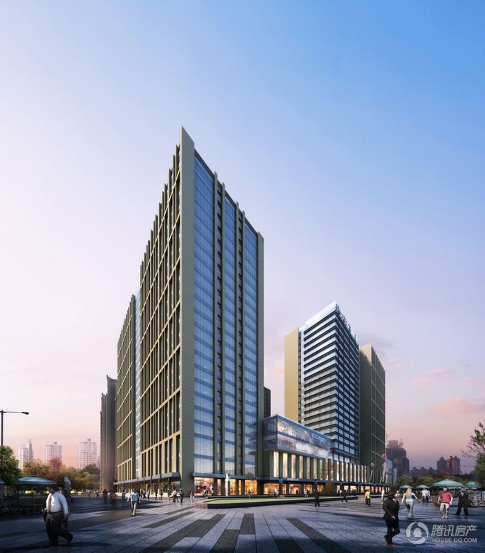 新合作城市广场效果图