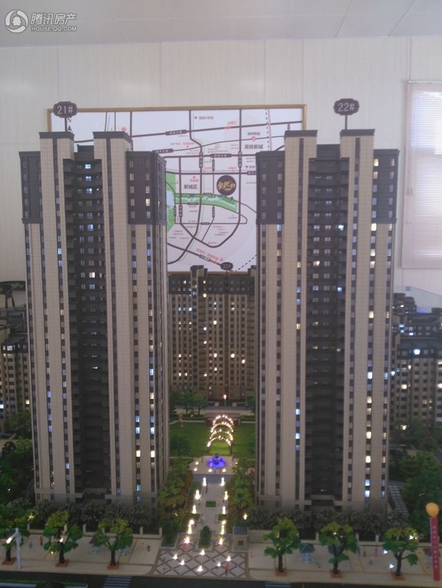 维维紫悦台沙盘图