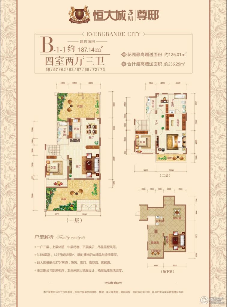 > 遵义恒大城户型图