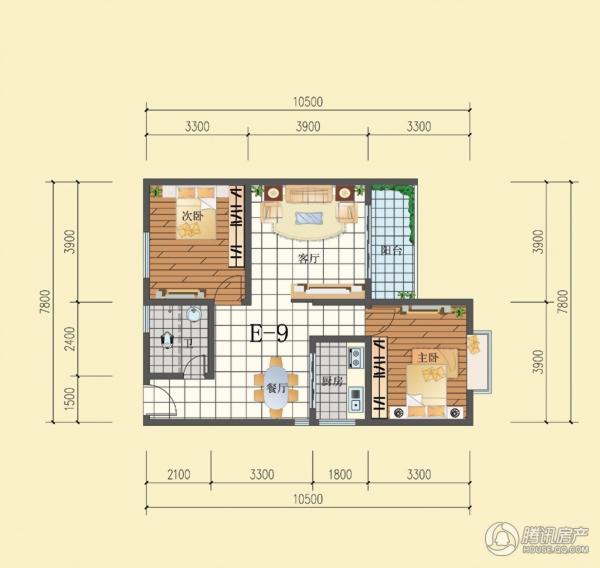 > 滨江首座户型图