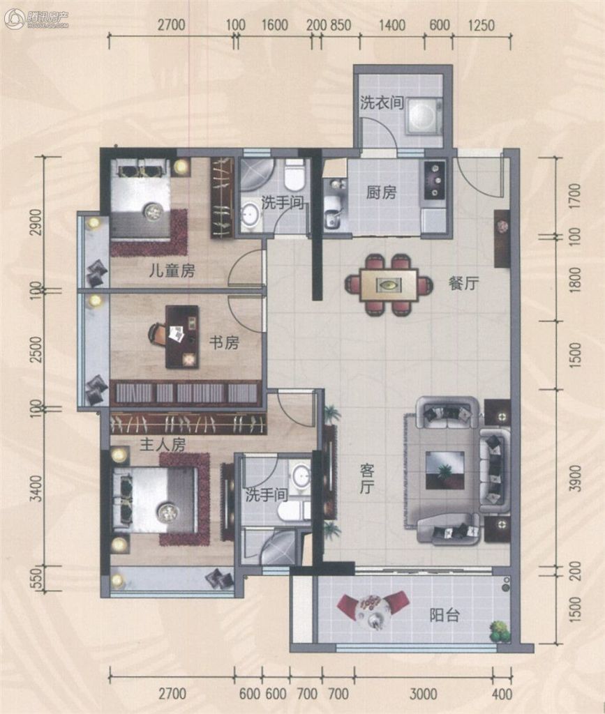 > 鸣翠花园(江悦)户型图