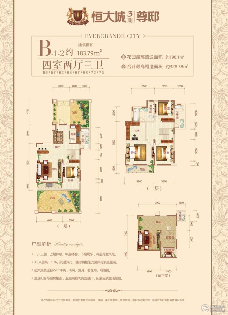 > 遵义恒大城户型图