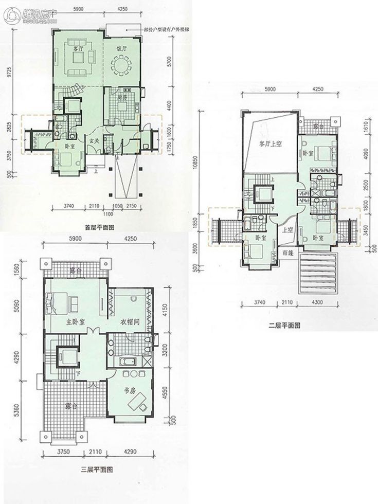 > 和记黄埔逸翠庄园户型图