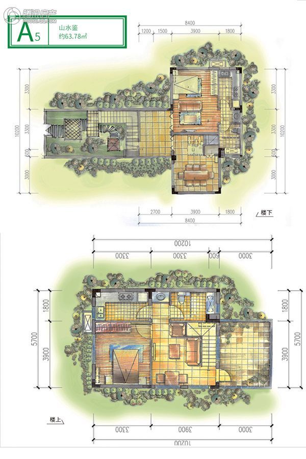 > 幸福公社吾村户型图