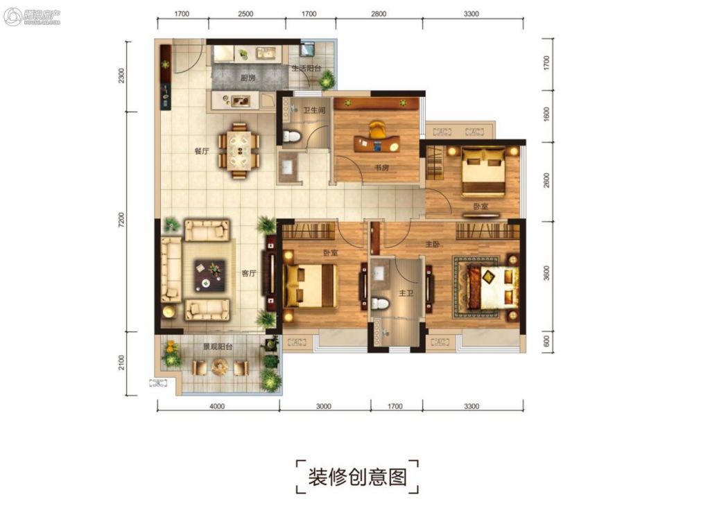 卓越中寰2栋平面图,卓越中寰户型图,长沙卓越中寰户型图(第5页)_大山谷图库