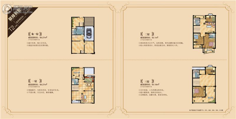 联排别墅t2
