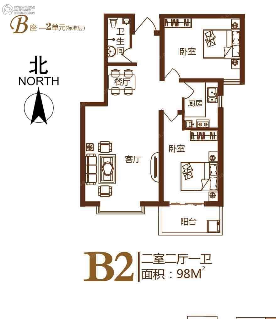 > 锦绣城二期户型图