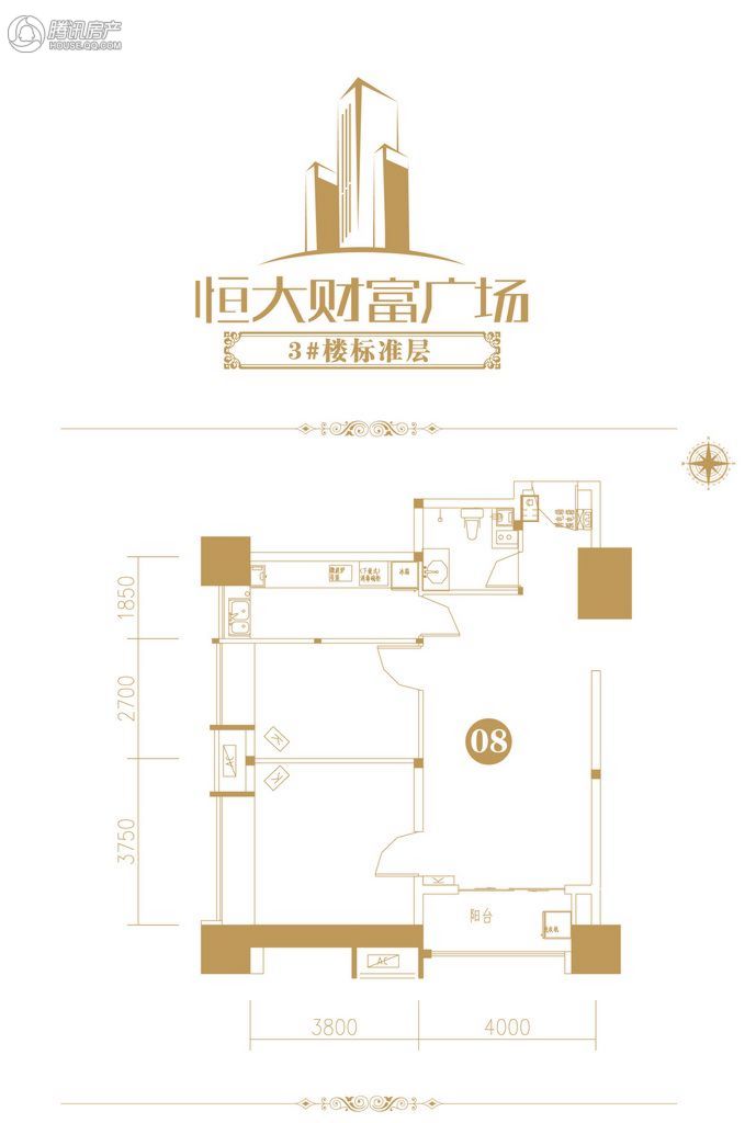 恒大御景半岛户型图