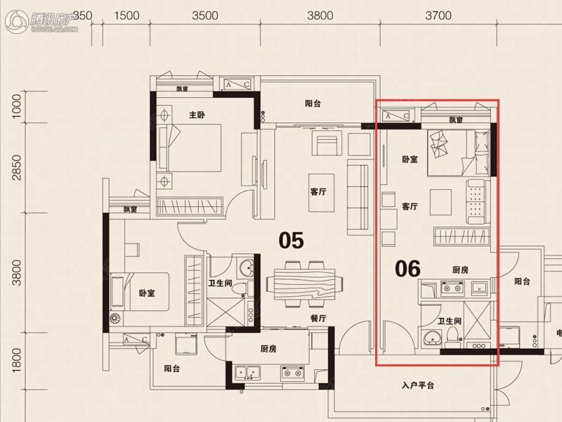 科城山庄.峻森园户型图