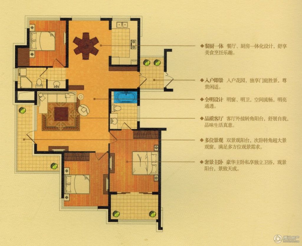 > 君悦·东湖公馆户型图