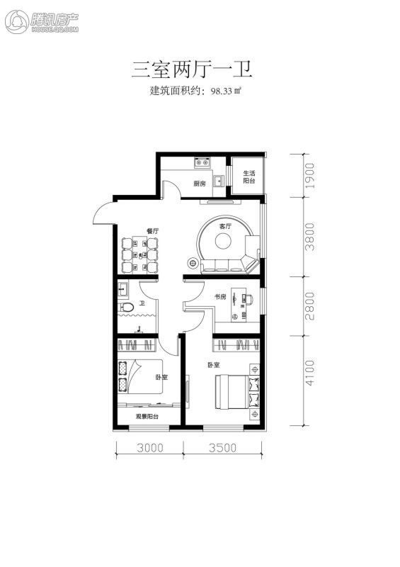 > 云杉溪谷户型图