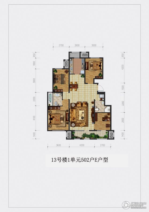 > 首开·香溪郡户型图