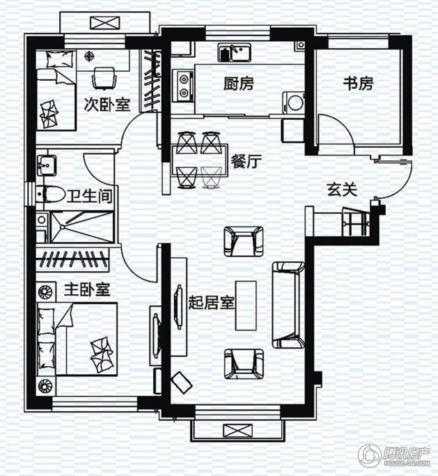 万科海港城户型图