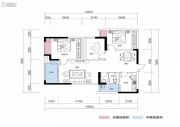 长田国际家具产业城3室2厅1卫0平方米户型图