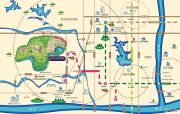 武汉恒大时代新城交通图