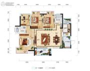 枝江公园里4室2厅2卫113平方米户型图