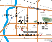 中国国际丝路中心 IPARK公寓交通图