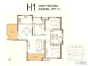 世融嘉寓・SOHO3室2厅2卫139平方米户型图