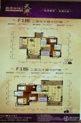 凤凰新城2室2厅2卫123--179平方米户型图