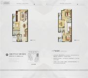 三盛滨江国际4室2厅3卫67平方米户型图