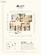 湘江壹号4室2厅4卫245平方米户型图