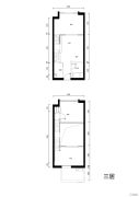 珠江四季悦城3室1厅1卫65平方米户型图