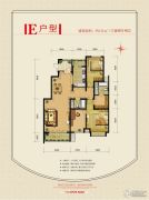 北京风景3室2厅2卫145平方米户型图