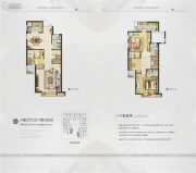 三盛滨江国际3室2厅3卫70平方米户型图