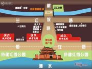 滨江城市花园交通图