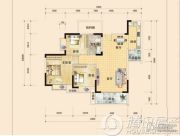 大上海商贸城3室2厅1卫0平方米户型图
