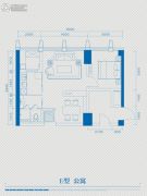 IECC国际科技节能大厦1室2厅1卫0平方米户型图