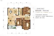松江帕提欧3室2厅2卫131平方米户型图