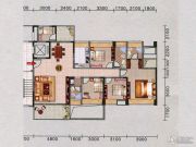 红棉雅苑3室2厅2卫136平方米户型图