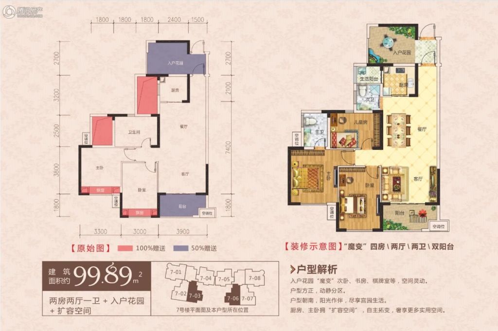 东城国际户型图